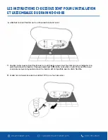 Preview for 34 page of Streamline CLAWFOOT N-100-60CFWH-DM Owner'S Manual & Installation Manual