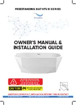 Preview for 1 page of Streamline N-1000-71FSWH-FM Owner'S Manual & Installation Manual