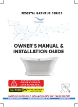 Streamline N-1140-60FSWH-FM Owner'S Manual & Installation Manual preview