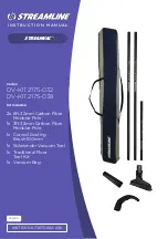 Предварительный просмотр 1 страницы Streamline STREAMVAC DV-KIT2175-032 Manual