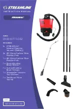 Предварительный просмотр 1 страницы Streamline STREAMVAC DVB-KIT-1-032 Instruction Manual