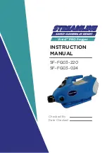 Streamline Vivid PRO SF-FG03-024 Instruction Manual предпросмотр