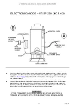 Предварительный просмотр 11 страницы Strebel ATI SP 120 Installation, Operation And Maintenance Manual