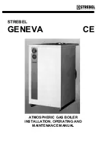 Preview for 1 page of Strebel Geneva C3 Installation, Operating And Maintenance Manual