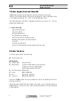 Preview for 6 page of Strebel K4G1H24PX Product Manual