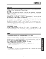 Preview for 5 page of Strebel S-AF XL User Manual