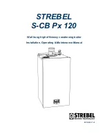 Предварительный просмотр 1 страницы Strebel S-CB Px 120 Installation Operating & Maintenance Manual