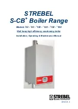 Preview for 1 page of Strebel S-CB+ Series Installation Operating & Maintenance Manual