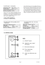 Предварительный просмотр 5 страницы Strebel TN 220 Installation, Operation & Maintenance Manual