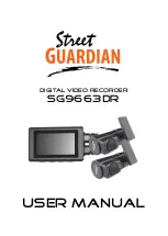 Preview for 1 page of Street Guardian SG9663DR User Manual