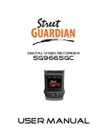 Preview for 1 page of Street Guardian sg9665gc User Manual