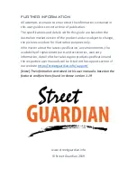 Предварительный просмотр 27 страницы Street Guardian SGGCX2PRO+ User Manual