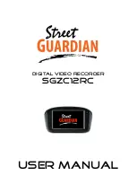 Street Guardian SGZC12RC User Manual preview