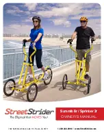 StreetStrider Sprinter 3r Owner'S Manual preview