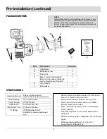 Предварительный просмотр 5 страницы StreetWise NightWatcher Use And Care Manual