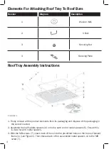 Preview for 4 page of Streetwize SWCRT Manual