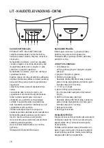 Предварительный просмотр 16 страницы Streetz CM740 Manual