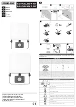 Preview for 1 page of Strend Pro AG-HFLAL20W-P-W-Y Instruction Manual