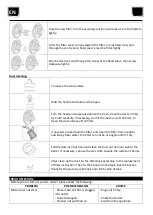 Предварительный просмотр 34 страницы Strend Pro AV408 Instruction Manual