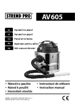 Preview for 1 page of Strend Pro AV605 Instruction Manual