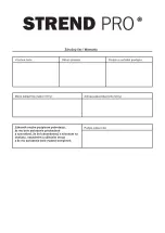 Preview for 9 page of Strend Pro BGP1912-30 Manual