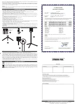 Preview for 2 page of Strend Pro BL2S20A1-E1 Instruction Manual