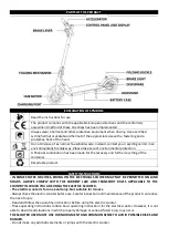 Preview for 48 page of Strend Pro E-SCOOTER FSD-A11 Instruction Manual