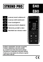 Strend Pro E40 Instruction Manual предпросмотр