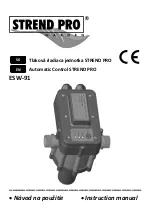 Предварительный просмотр 1 страницы Strend Pro ESW-91 Instruction Manual