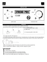 Preview for 38 page of Strend Pro IFH03-150-G Instruction Manual