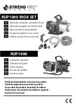 Предварительный просмотр 1 страницы Strend Pro MJP1000 Instruction Manual