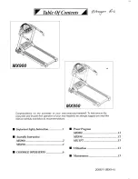 strength master MX900 User Manual preview