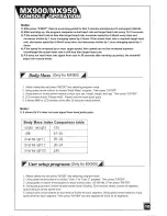 Preview for 11 page of strength master MX900 User Manual