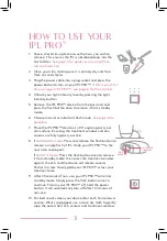 Preview for 3 page of StressNoMore IPL Pro User Manual