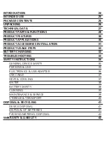 Preview for 3 page of strex SP116 User Manual