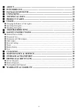 Preview for 3 page of strex SP219 User Manual