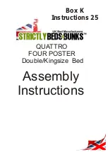 Preview for 1 page of Strictly Beds & Bunks Double/Kingsize Bed Assembly Instructions Manual