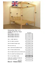 Preview for 3 page of Strictly Beds & Bunks Double/Kingsize Bed Assembly Instructions Manual