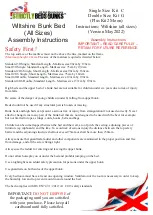 Preview for 1 page of Strictly Beds & Bunks Wiltshire Bunk Bed Assembly Instructions Manual