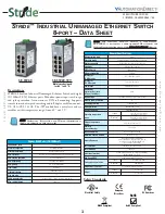 Предварительный просмотр 1 страницы STRIDE SE-SW8U Datasheet