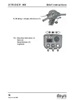 Предварительный просмотр 18 страницы Strider MX 3 Operating Manual