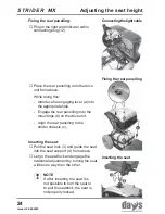 Предварительный просмотр 24 страницы Strider MX 3 Operating Manual