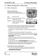 Предварительный просмотр 34 страницы Strider MX 3 Operating Manual