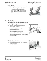 Предварительный просмотр 38 страницы Strider MX 3 Operating Manual