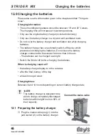 Предварительный просмотр 46 страницы Strider MX 3 Operating Manual