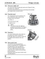 Предварительный просмотр 50 страницы Strider MX 3 Operating Manual