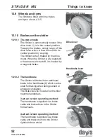 Предварительный просмотр 52 страницы Strider MX 3 Operating Manual