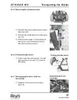 Предварительный просмотр 57 страницы Strider MX 3 Operating Manual