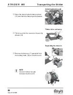 Предварительный просмотр 58 страницы Strider MX 3 Operating Manual