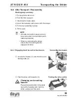 Предварительный просмотр 59 страницы Strider MX 3 Operating Manual